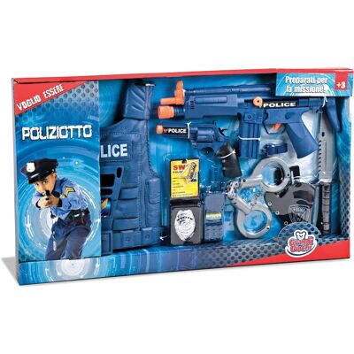 Kidz Corner di Grandi Giochi - Set Polizia per Bambini Kidz Corner di Grandi Giochi - Set Polizia per Bambini
