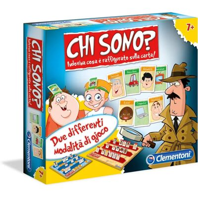 Clementoni Chi Sono? - Jeu de Société Deduction Enfants - Publicité Clementoni Chi Sono? - Jeu de Société Deduction Enfants - Publicité