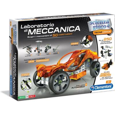Kit di Ingegneria Meccanica Clementoni - Oltre 250 Componenti - Costruisci Più di 50 Modelli Kit di Ingegneria Meccanica Clementoni - Oltre 250 Componenti - Costruisci Più di 50 Modelli