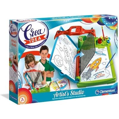 Clementoni 15238 Zestaw Kreatywnego Rysowania - Studio Sztuki dla Dzieci Clementoni 15238 Zestaw Kreatywnego Rysowania - Studio Sztuki dla Dzieci