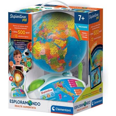 Clementoni Sapientino Globo Realtà Aumentata 7+ - Gioco educativo Clementoni Sapientino Globo Realtà Aumentata 7+ - Gioco educativo