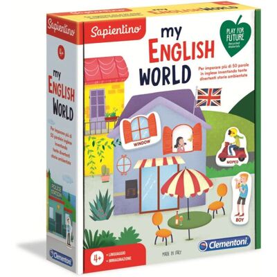 Clementoni 16139 Il mio Mondo Inglese Gioco Educativo - Per Bambini Clementoni 16139 Il mio Mondo Inglese Gioco Educativo - Per Bambini