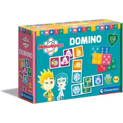 Clementoni Meteo Heroes - Domino - Utbildningsspel Clementoni Meteo Heroes - Domino - Utbildningsspel