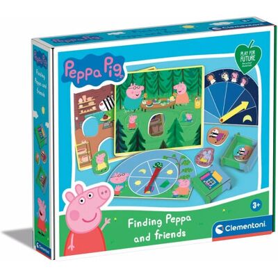 Clementoni Peppa Pig Trova Peppa e Amici Gioco da Tavolo - Viaggio Clementoni Peppa Pig Trova Peppa e Amici Gioco da Tavolo - Viaggio