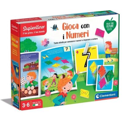 Clementoni 16368 Gioco Educativo Numeri per Bambini 4+ Clementoni 16368 Gioco Educativo Numeri per Bambini 4+