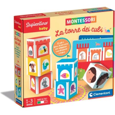 Clementoni Sapientino 16411 Lernspielzeug - Montessori Tierturm Clementoni Sapientino 16411 Lernspielzeug - Montessori Tierturm