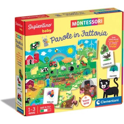 Clementoni Sapientino 16413 Gioco Educativo - Puzzle Animali Montessori Clementoni Sapientino 16413 Gioco Educativo - Puzzle Animali Montessori
