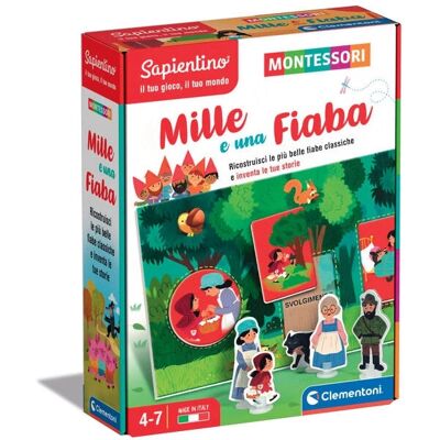 Clementoni 16423 Montessori Mille Una Fiaba - Gioco educativo Clementoni 16423 Montessori Mille Una Fiaba - Gioco educativo