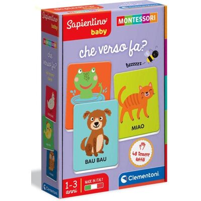 Clementoni Sapientino 16433 Gioco Educativo - Suoni Animali Montessori Clementoni Sapientino 16433 Gioco Educativo - Suoni Animali Montessori