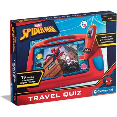 Clementoni - Marvel Spiderman Travel Quiz Clementoni - Marvel Spiderman Travel Quiz