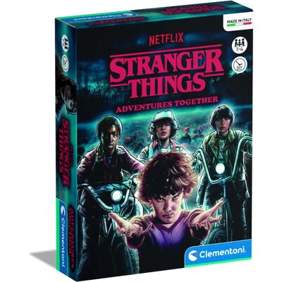 Clementoni 16636 Jeu de société Stranger Things - Aventures en famille Clementoni 16636 Jeu de société Stranger Things - Aventures en famille