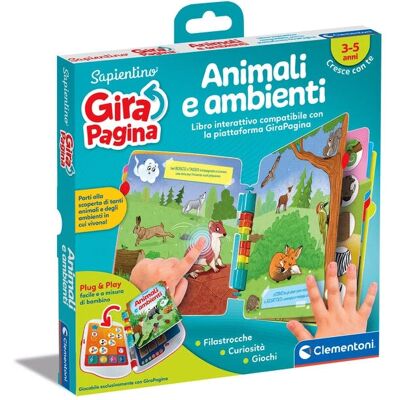 Clementoni Sapientino 16643 Giocattolo Educativo - Animali e Ambienti Clementoni Sapientino 16643 Giocattolo Educativo - Animali e Ambienti