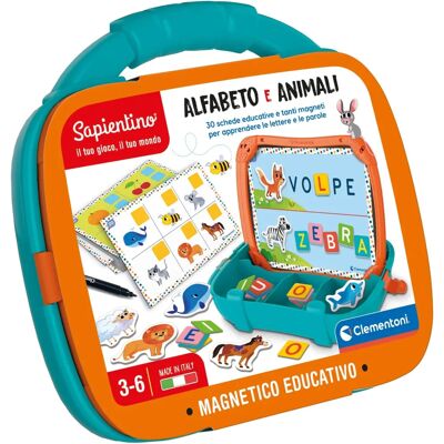 Clementoni Modèle 16714 Kit Éducatif Alphabet et Animaux - Publicité Clementoni Modèle 16714 Kit Éducatif Alphabet et Animaux - Publicité