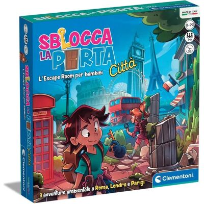 Clementoni Modello 16731 Escape Room Avventura Urbana - Gioco da Tavolo Clementoni Modello 16731 Escape Room Avventura Urbana - Gioco da Tavolo