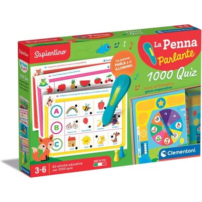 Clementoni Sapientino 16798 giocattolo educativo - Penna parlante e quiz Clementoni Sapientino 16798 giocattolo educativo - Penna parlante e quiz