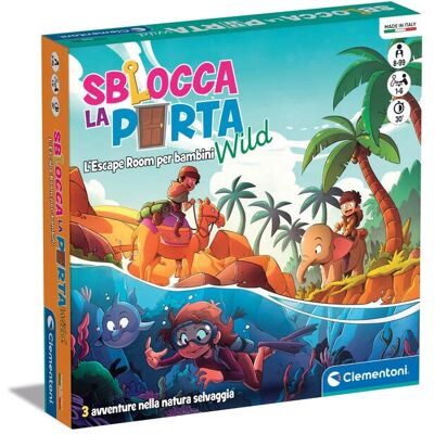 Gioco da Tavolo Selvaggio - Sblocca la Porta - Avventura Escape Gioco da Tavolo Selvaggio - Sblocca la Porta - Avventura Escape