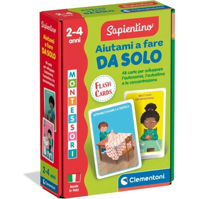 Clementoni Montessori - Hilf Kindern, Selbstständig zu Lernen - 48 Lernkarten Clementoni Montessori - Hilf Kindern, Selbstständig zu Lernen - 48 Lernkarten