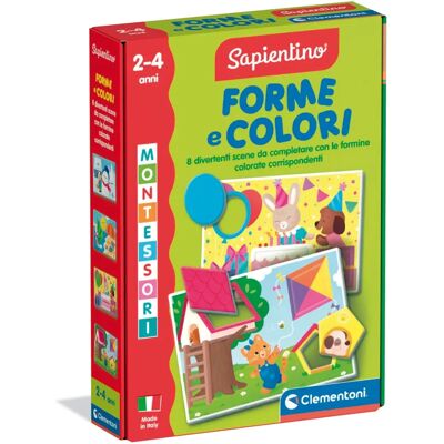 Clementoni - Montessori Forme e Colori - Gioco Educativo Clementoni - Montessori Forme e Colori - Gioco Educativo