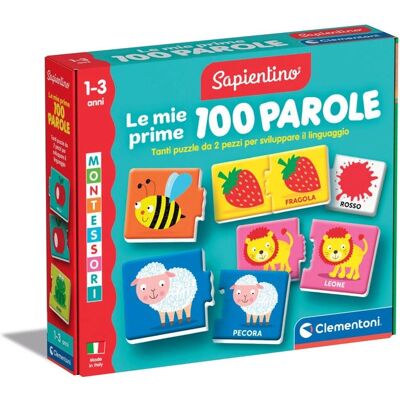 Clementoni Model - Le Mie Prime 100 Woorden Educatief Spel Clementoni Model - Le Mie Prime 100 Woorden Educatief Spel