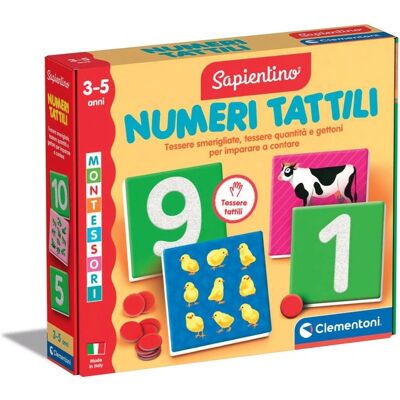 Clementoni - Montessori - Numeri Tattili - Publicité Clementoni - Montessori - Numeri Tattili - Publicité