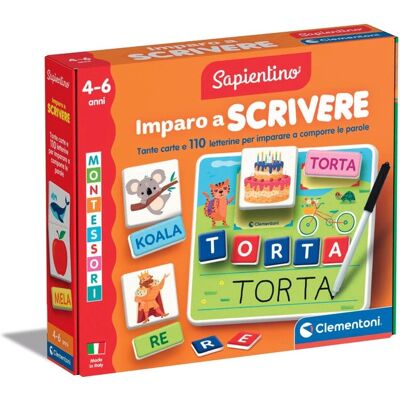 Clementoni Montessori - Ik Leer Schrijven - Educatief Spel Clementoni Montessori - Ik Leer Schrijven - Educatief Spel