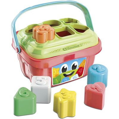 Clementoni 17106 Motor Skills Toy - Shape Sorter Bucket - Educational Baby Toy Clementoni 17106 Motor Skills Toy - Shape Sorter Bucket - Educational Baby Toy