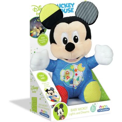 Baby Mickey Kramdjur Clementoni - Ljusande, Säker & Utbildande Baby Mickey Kramdjur Clementoni - Ljusande, Säker & Utbildande