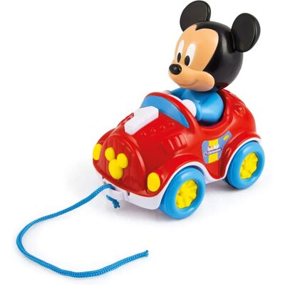 Clementoni 17208 Voiture à tirer Mickey - Jouet pour tout-petits - Publicité Clementoni 17208 Voiture à tirer Mickey - Jouet pour tout-petits - Publicité