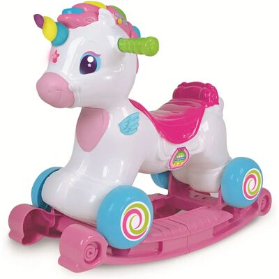 Clementoni 17242 Giocattolo unicorno a dondolo e cavalcabile - Giocattolo Clementoni 17242 Giocattolo unicorno a dondolo e cavalcabile - Giocattolo