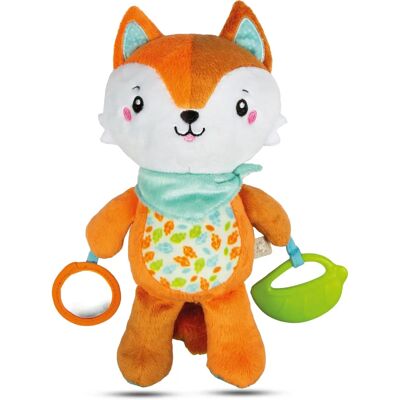 Clementoni 17271 Renard Heureux Multicolore Peluche - Peluche Clementoni 17271 Renard Heureux Multicolore Peluche - Peluche