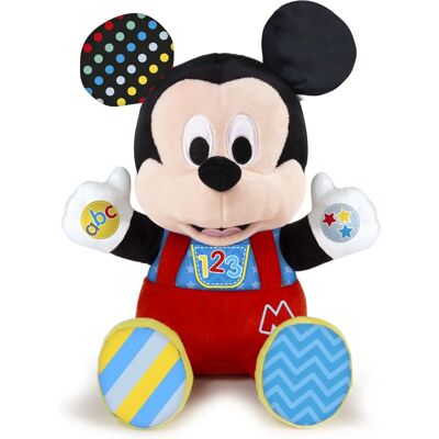 Clementoni Baby Mickey Spel en Leer - Knuffel Clementoni Baby Mickey Spel en Leer - Knuffel