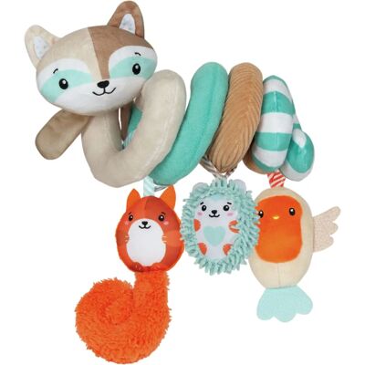 Jouet Suspendu Bébé Clementoni - Spirale Douce Animaux Heureux - Publicité Jouet Suspendu Bébé Clementoni - Spirale Douce Animaux Heureux - Publicité