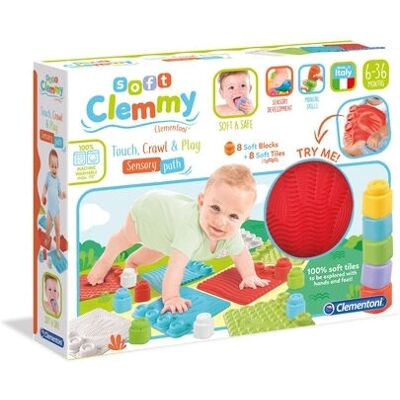 Clementoni Soft Clemmy Multicolour Baby Play Mat - Play mat Clementoni Soft Clemmy Multicolour Baby Play Mat - Play mat