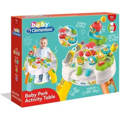 Clementoni Baby Park Aktivitetsbord - Färgglad leke- och lärningstablett Clementoni Baby Park Aktivitetsbord - Färgglad leke- och lärningstablett
