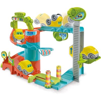 Clementoni Garage Amusant Baby Track - Publicité Clementoni Garage Amusant Baby Track - Publicité
