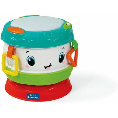 Clementoni Babymusikleksak - Modell 17409 - Interaktiv Trommel Clementoni Babymusikleksak - Modell 17409 - Interaktiv Trommel