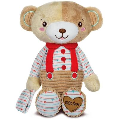 Clementoni 17418 Ourson en Peluche - Doux, Multisensoriel pour Bébés - Publicité Clementoni 17418 Ourson en Peluche - Doux, Multisensoriel pour Bébés - Publicité