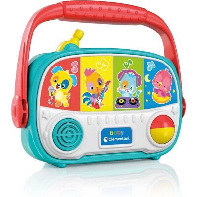 Clementoni Babysradio - Ljus, Ljud, Lärande Clementoni Babysradio - Ljus, Ljud, Lärande