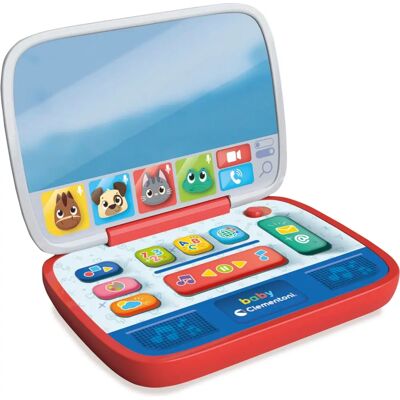 Clementoni Baby Mini Laptop - Gioco educativo con lettere e numeri - 12-36 mesi Clementoni Baby Mini Laptop - Gioco educativo con lettere e numeri - 12-36 mesi