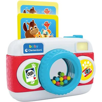 Clementoni Caméra Bébé - Caméra pour Enfants 9-36M - Publicité Clementoni Caméra Bébé - Caméra pour Enfants 9-36M - Publicité