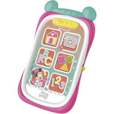 Clementoni Baby Minnie Smartphone - Téléphone Jouet pour Enfants à partir de 9 Mois - Publicité Clementoni Baby Minnie Smartphone - Téléphone Jouet pour Enfants à partir de 9 Mois - Publicité