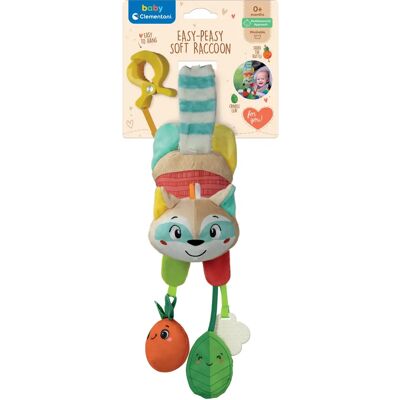 Clementoni 17713 Raton laveur en peluche Easy-Peasy - Jouet en peluche - Publicité Clementoni 17713 Raton laveur en peluche Easy-Peasy - Jouet en peluche - Publicité