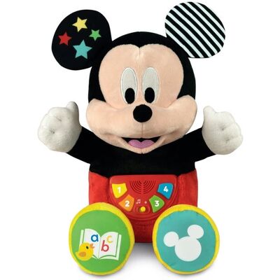 Clementoni Mickey Baby Interaktives Spielzeug - Geschichtenplüsch ab 9 Monaten Clementoni Mickey Baby Interaktives Spielzeug - Geschichtenplüsch ab 9 Monaten