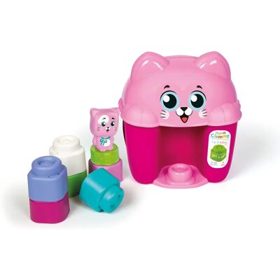 Clementoni Soft Clemmy Gattino e Blocchi da Costruzione - Set di Blocchi Clementoni Soft Clemmy Gattino e Blocchi da Costruzione - Set di Blocchi