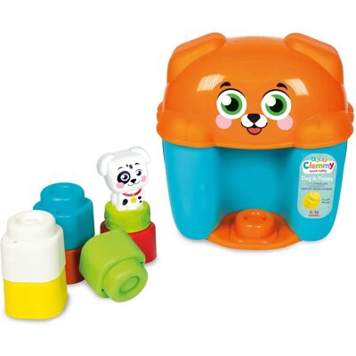 Clementoni Soft Clemmy Kutya és Kiskutya - Építőkészlet 6 Hónap+ Clementoni Soft Clemmy Kutya és Kiskutya - Építőkészlet 6 Hónap+