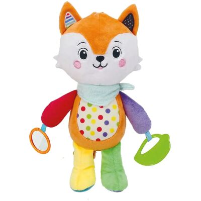Clementoni 17792 Renard Heureux en Peluche - Jouet Doux - Publicité Clementoni 17792 Renard Heureux en Peluche - Jouet Doux - Publicité