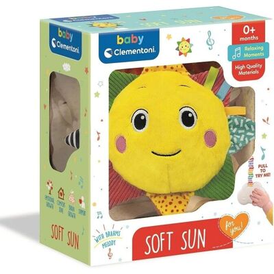 Clementoni Baby Plüsch Sonnenschein mit Brahms Wiegenlied - Baby Plüschtier Clementoni Baby Plüsch Sonnenschein mit Brahms Wiegenlied - Baby Plüschtier