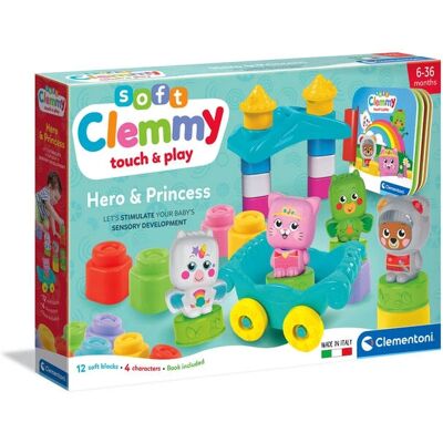 Clementoni Clemmy Baby Hero & Princess Set - Byggsats Clementoni Clemmy Baby Hero & Princess Set - Byggsats