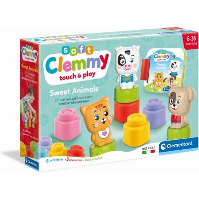 Clementoni Clemmy Sött Djur - Byggsats - Barnleksak Clementoni Clemmy Sött Djur - Byggsats - Barnleksak
