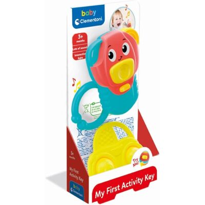 Clementoni Baby Moje Pierwsze Klucze Aktywności - Zabawka Clementoni Baby Moje Pierwsze Klucze Aktywności - Zabawka